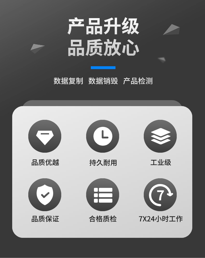 工業(yè)級多功能拷貝機(jī)支持SATA、IDE、M.2、CF等儲存裝置